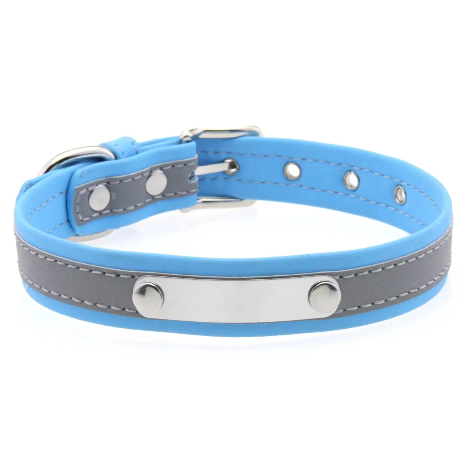 Collier Personnalisé Réfléchissant – Chien & Chat